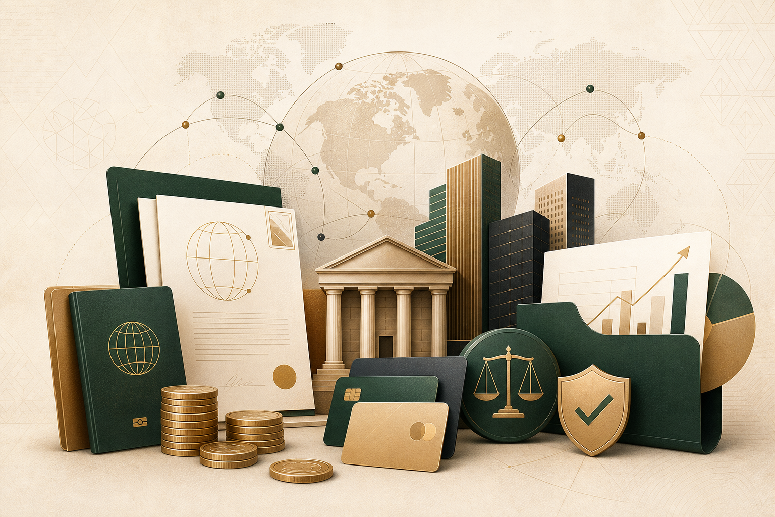 Business Bank Accounts for Non-Resident Companies (Wise, Mercury and EMIs) - editorial illustration