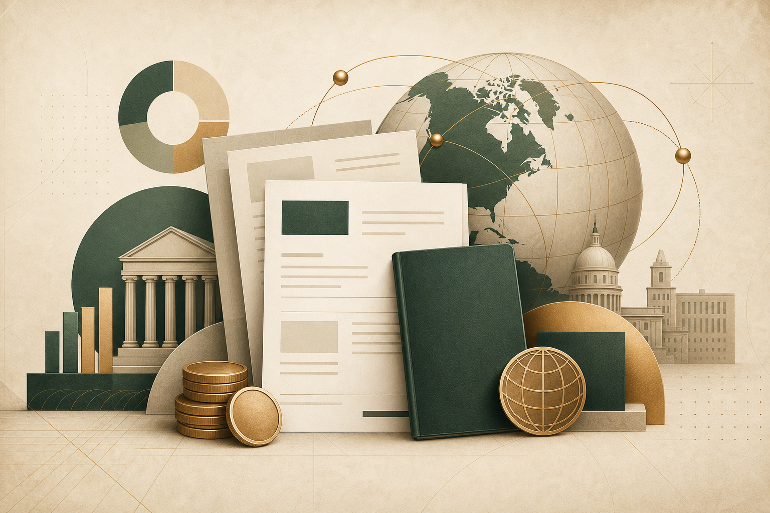 FATCA Explained for Americans Abroad - editorial illustration