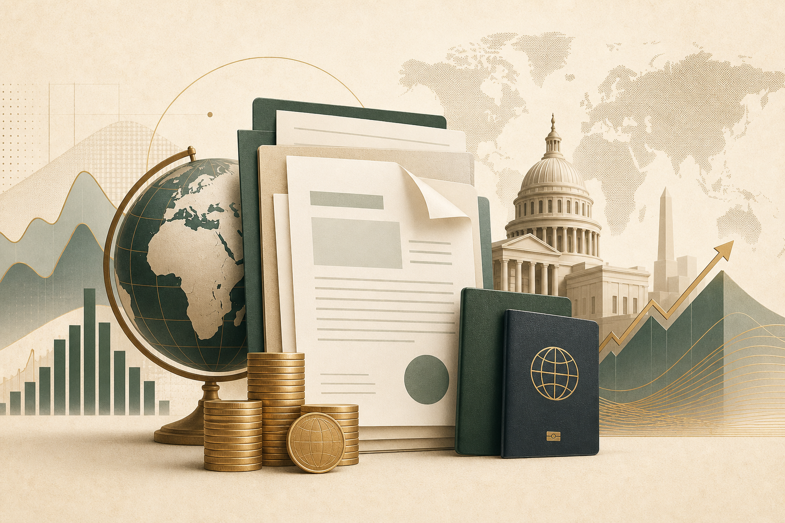 Foreign Earned Income Exclusion (FEIE) 2026 Guide - editorial illustration
