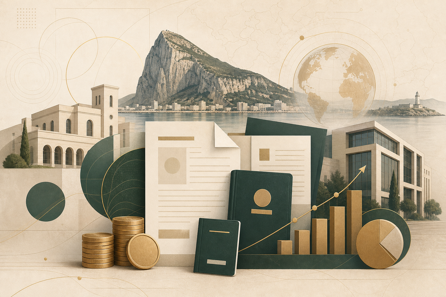 Gibraltar Company and Category 2 Residency Guide 2026 - editorial illustration