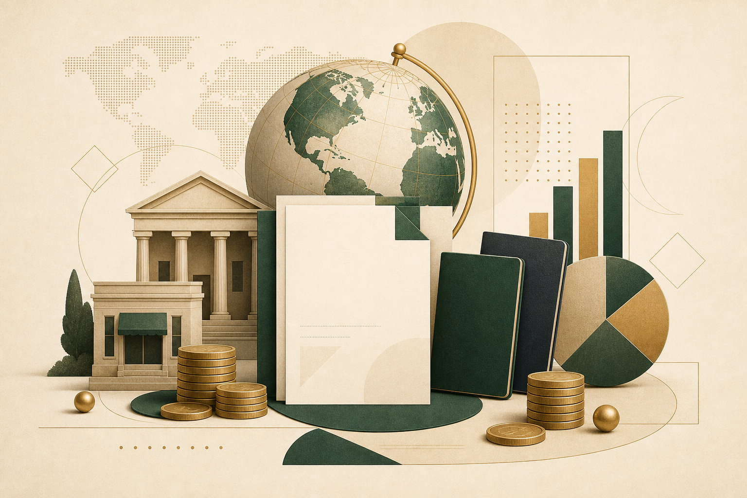 GILTI Explained for Small Business Owners - editorial illustration
