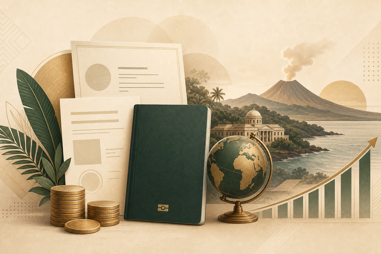 Vanuatu Citizenship and Tax Guide 2026 - editorial illustration